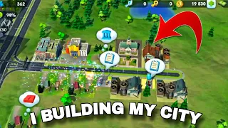 I BUILD MY CITY IN SIMCITY BUIDIT GAME | GAMEPLAY VIDEO #1