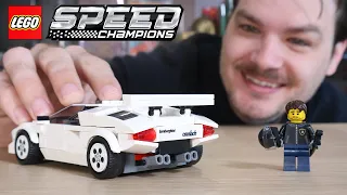 Best New Speed Champions Car? LEGO Lamborghini Countach 76908 Review!