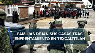 Pobladores abandonan comunidades de Texcaltitlán por temor a 'La Familia Michoacana'