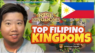 Top 2 Philippine Kingdom Led by Filipinos in rok | Rise of Kingdoms