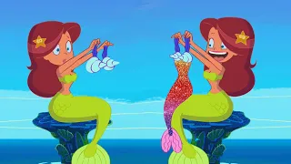 ZIG e SHARKO 🌴 VÍTIMA DA MODA 👗 Zig e Sharko Brasil | Desenho Animado em português