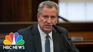 New York City Mayor Updates On Coronavirus Response | NBC News (Live Stream Recording)