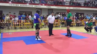 Cto de España 2016 Kick-light masculino -94 kg - Euskadi vs Castilla y León (FINAL)