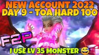 DAY 9 - TOA HARD 100 LYRITH SUMMONERS WAR