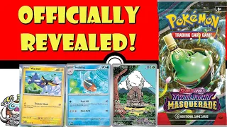 New Cards Officially Revealed from Twilight Masquerade! Illustration Rare! (Pokémon TCG News)
