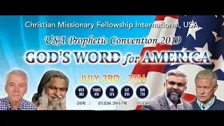 Sadhu Sundar Selvaraj (Session 11) | USA Prophetic Convention 2019 [God's Word for America]