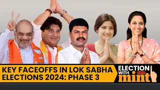 Lok Sabha Elections Phase 3: Key Contests | Supriya Sule vs Sunetra Pawar, Amit Shah, Scindia