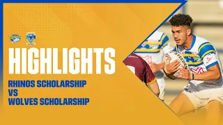 Match Highlights | Rhinos Scholarship vs Wolves Scholarship