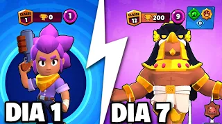 Criando uma conta HUMILDE do ZERO no Brawl Stars! Diário de um F2P parte 1!