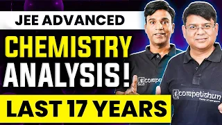 📊 📝 CHEMISTRY PAPER ANALYSIS of JEE ADVANCED- Last 17 Years | JEE Chemistry Analysis