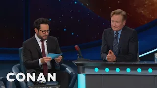 J.J. Abrams Gives Conan The Comic-Con® Citizenship Test | CONAN on TBS