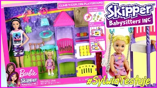 BARBIE 🥰 SKIPPER KLUB OPIEKUNEK 🥰PLAC ZABAW 🎡 SylwiaTestuje