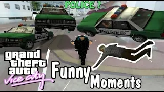 GTA Vice City Police Thug life funny moments ( Hài hước trong GTA Vice city u0026 Stuning VC)