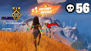 56 Kill Solo Vs Squads "Fortnite Chapter 5 - Season 2" Full Gameplay Wins (Fortnite PC Keyboard)