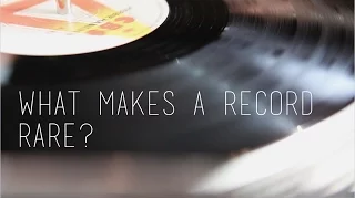 What makes a vinyl record rare?