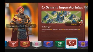 Hangi medeniyeti seçmeliyim ? - Rise Of Kingdoms