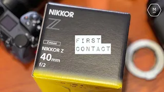 40mm f/2 Nikon Z Preview | First Look | How's It Sit on Z7 / Z50 | Matt Irwin