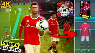 ¡ASÍ ES EL NUEVO GAMEPLAY en eFOOTBALL 2022 MOBILE VERSION FINAL!😲GRAFICOS ALTOS 60 FPS🔥*Épico*