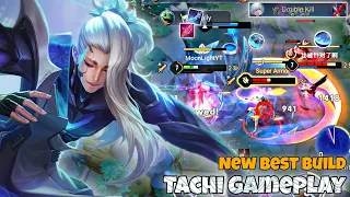 Tachi Slayer Lane Pro Gameplay | New Best Build | Arena of Valor Liên Quân mobile CoT