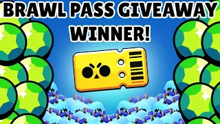 1st Brawl Pass GIVEAWAY Results | Brawl Stars Tournament Announcements | 1k SPECIAL |Brawl Stars