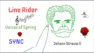Line Rider - Voices Of Spring - Johann Strauss II