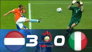 Netherlands vs Italy (3-0) Euro 2008 Highlights