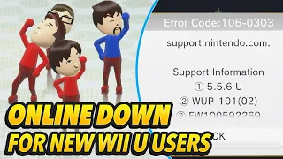 Bad News for New Wii U Users… (Update: New Users Can Log in Again)
