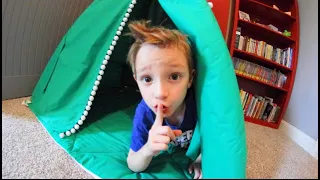 FATHER & SON PLAY HIDE AND SEEK 6! / Bedroom Edition!