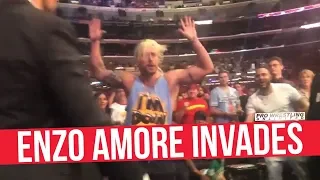 Enzo Amore Invades Survivor Series, Gets Banned From Staples Center, Injures Fan