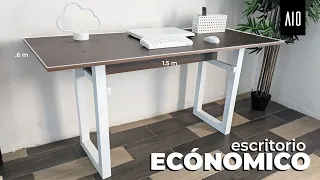 Construye tu propio ESCRITORIO, bueno bonito y  barato. (GUIA COMPLETA)