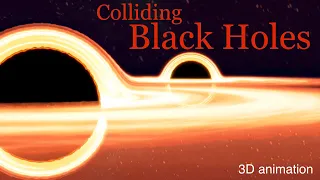 Colliding Black Holes (3D Animation)