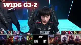 TES vs EDG - Game 2 | Week 1 Day 6 LPL Summer 2023 | Top Esports vs Edward Gaming G2