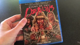 Unboxing - "Night of the Demons" Blu-Ray & DVD Collector's Edition