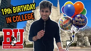 How I CELEBRATED my 19th BIRTHDAY in College as an International Student
