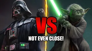 Why Darth Vader VS Yoda Isn't Even Close!