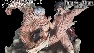 Attack On Titan - Eren Titan Vs Armored Titan By Figurama - Anime Statue/Figure Showcase