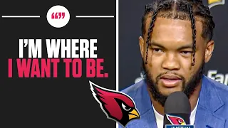 Kyler Murray speaks to media after signing EXTENSION with Cardinals [FULL Interview] | CBS Sports HQ