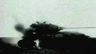 WW2:Footage of Buring Soviet Tanks