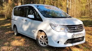 Обзор Nissan Serena 26 '14 после полугода эксплуатации.