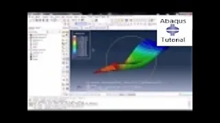 Obtain natural frequencies of a wing in Abaqus.