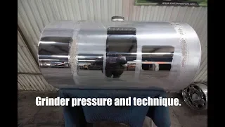 How to polish aluminum : pressure and technique