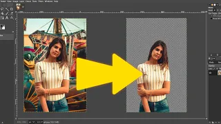 How To Remove Background in GIMP