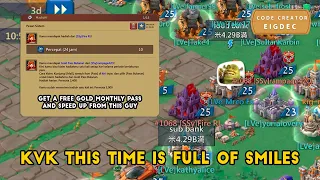 Solo Trap  - Insane!! I Got a Gold Monthly Pass From Him | KVK Action Vs [SSy] | Lords Mobile