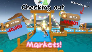 Checking markets in Wild Horse Islands! * I WENT BROKE😭*