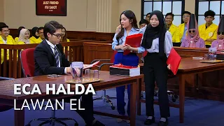 EL TAK BERKUTIK MELAWAN KOALISI ECA HALDA (1/3) MAIN HAKIM SENDIRI