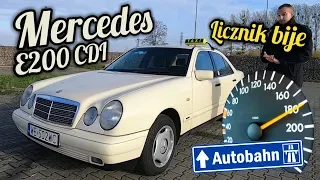 1998 Mercedes E200 CDI "TAXI" - Dzień dobry, kierunek Berlin.