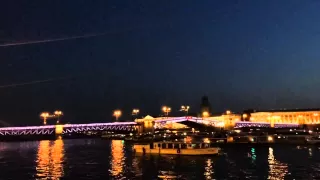 Palace Bridge Opening, St.Petersburg