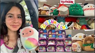 YURI the YETI and CHRISTMAS Squishmallows at TJ-MAX!