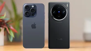 VIVO X100 Pro vs Apple iPhone 15 Pro
