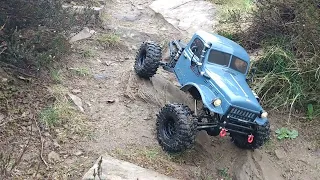 Element Enduro GK Texan at Harden moor, a trail and crawl